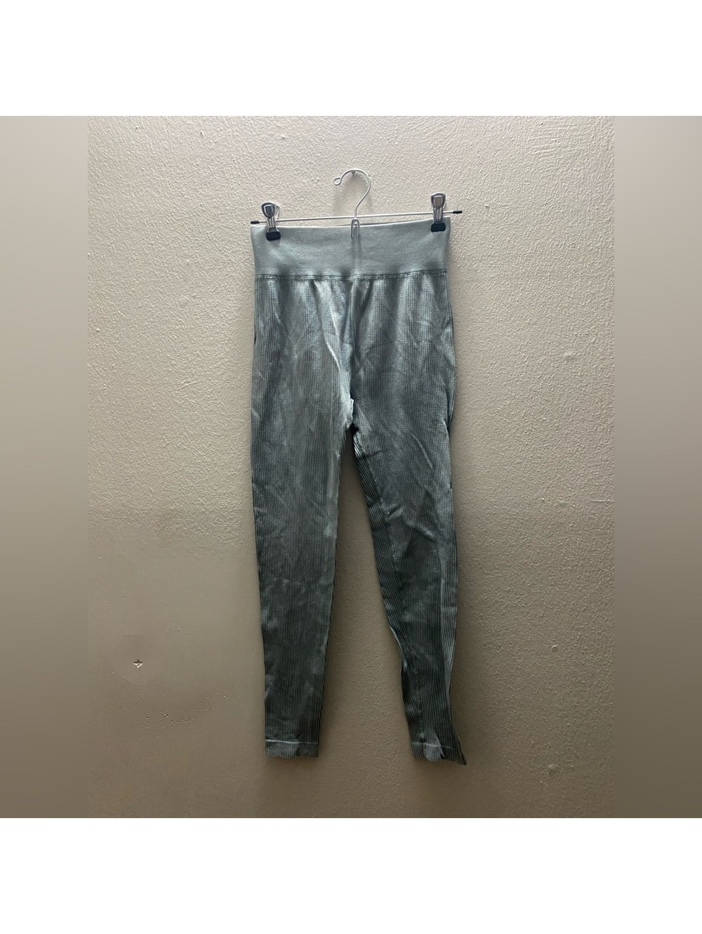 Juniors SO XS Green Textured Leggings Tote2